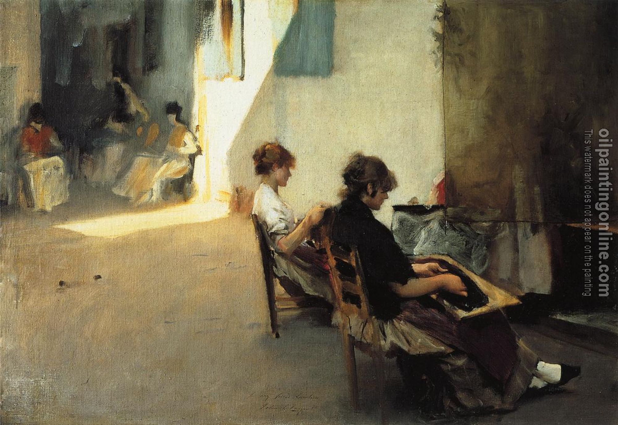 Sargent, John Singer - Venetian Bead Stringers